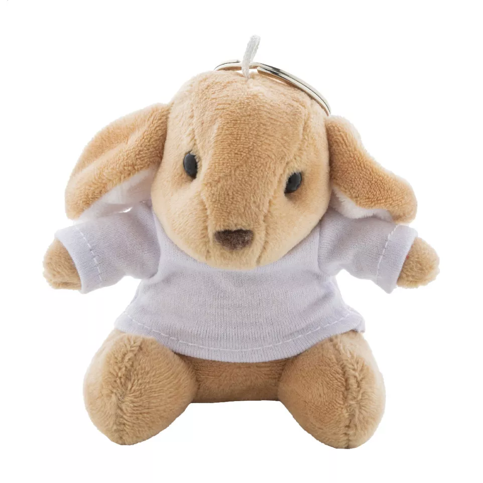 BunnyFob marron  porte-clés lapin en...
