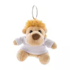LioFob marron  porte-clés lion en peluche 