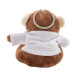 ApeFob brown  plush monkey keyring 