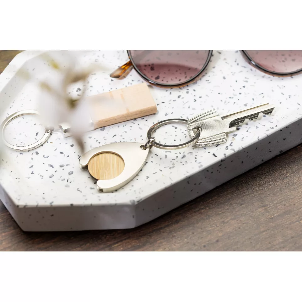 Zoinc natural silver trolley coin...