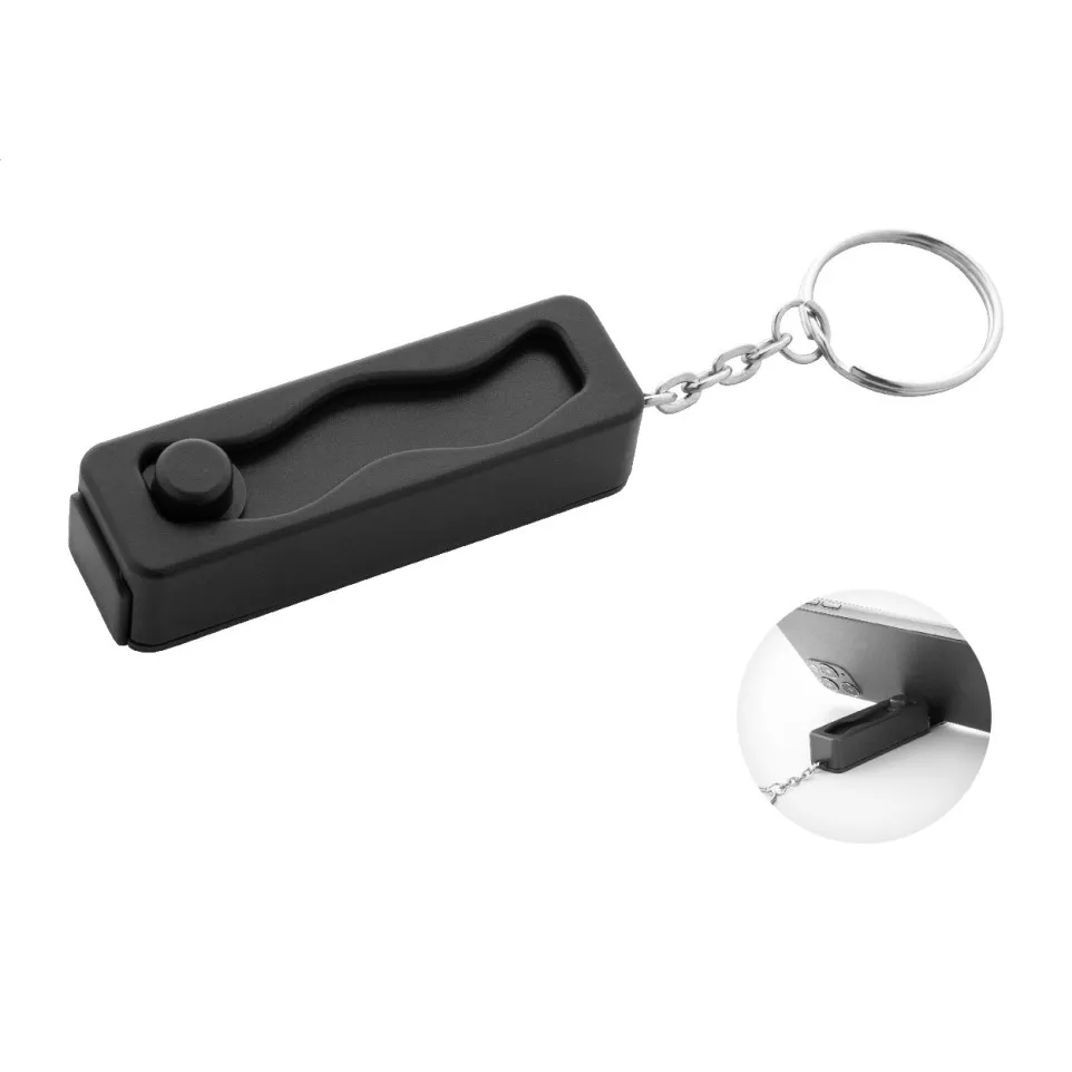 Zencall zwart  RABS antistress keyring 