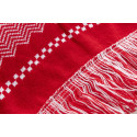 Skandihals red  Christmas winter scarf 