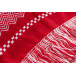 Skandihals red  Christmas winter scarf 