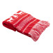 Skandihals red  Christmas winter scarf 