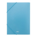 Wheadoc blue  document folder 
