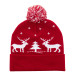 Skandimos rouge  Bonnet d'hiver Noël 