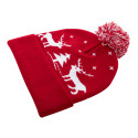 Skandimos rood  Kerst winterhoed 