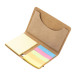 Cardnot natural  card holder sticky notepad 