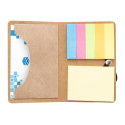 Cardnot natural  card holder sticky notepad 