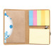 Cardnot natural  card holder sticky notepad 