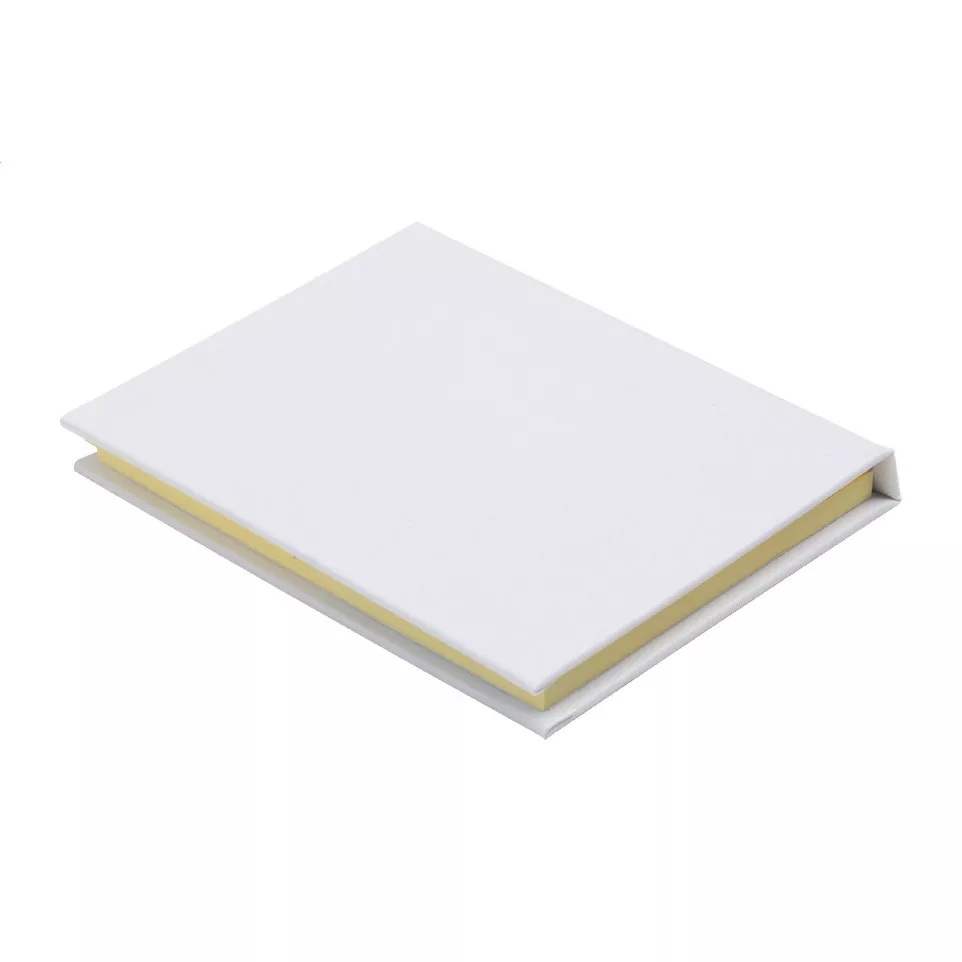 Manynot white  sticky notepad 