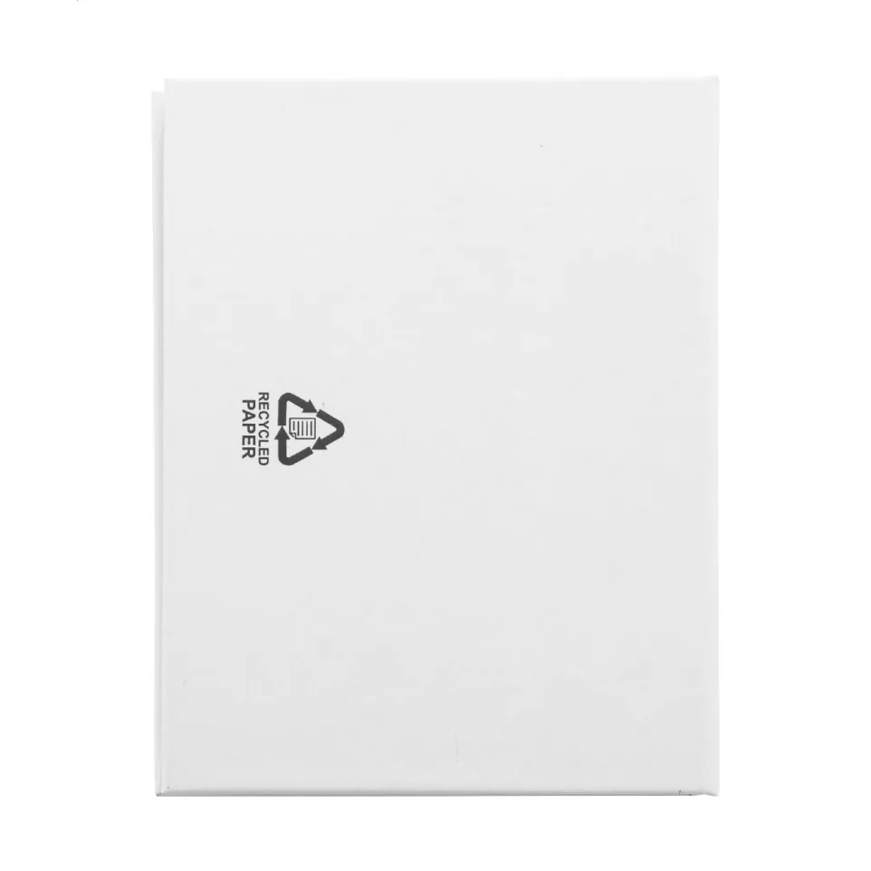 Manynot blanc  Bloc-notes avec...