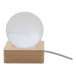 Borealis transparent natural Christmas light globe 