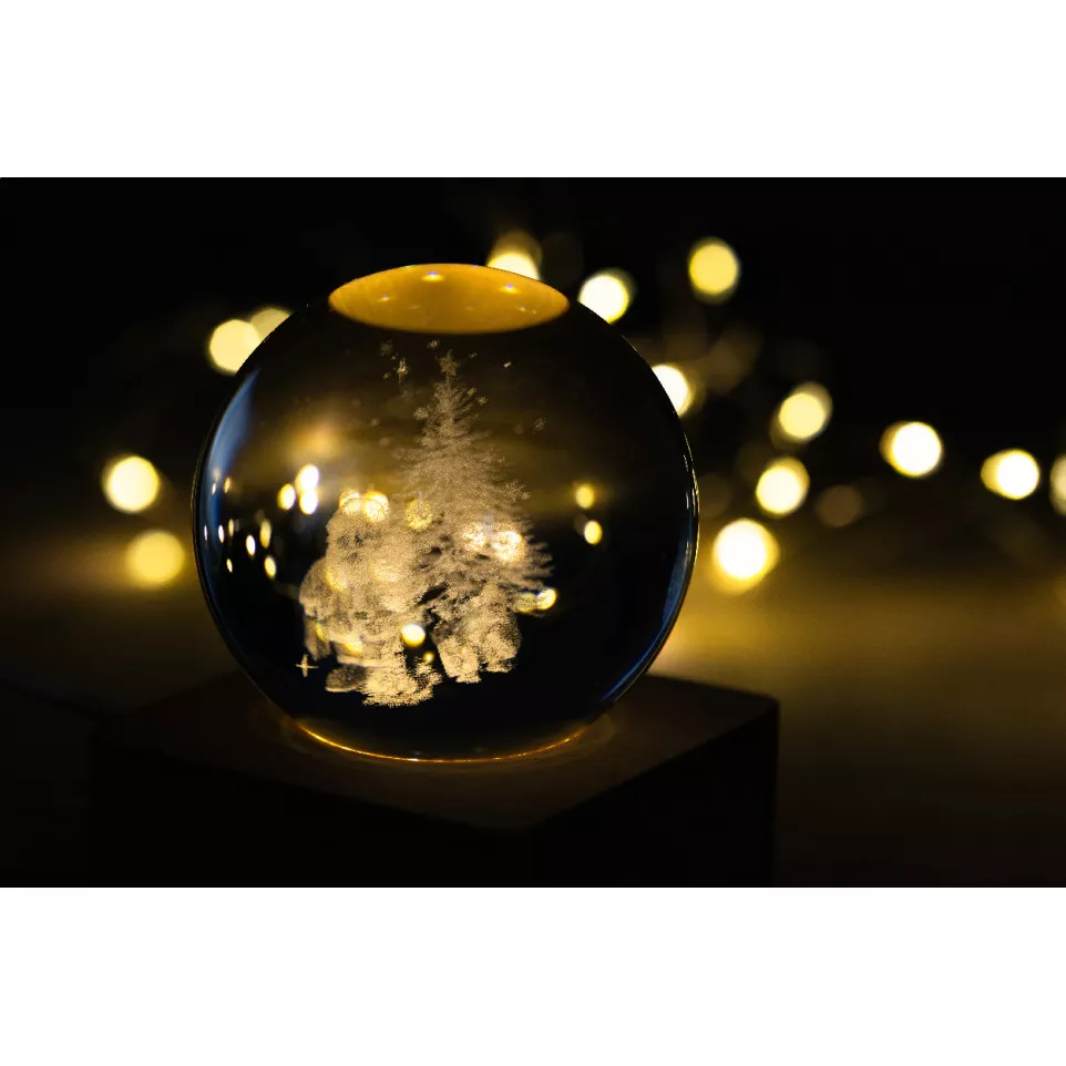 Borealis transparent naturelle Globe...