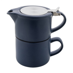 Gongmei dark blue  tea set 