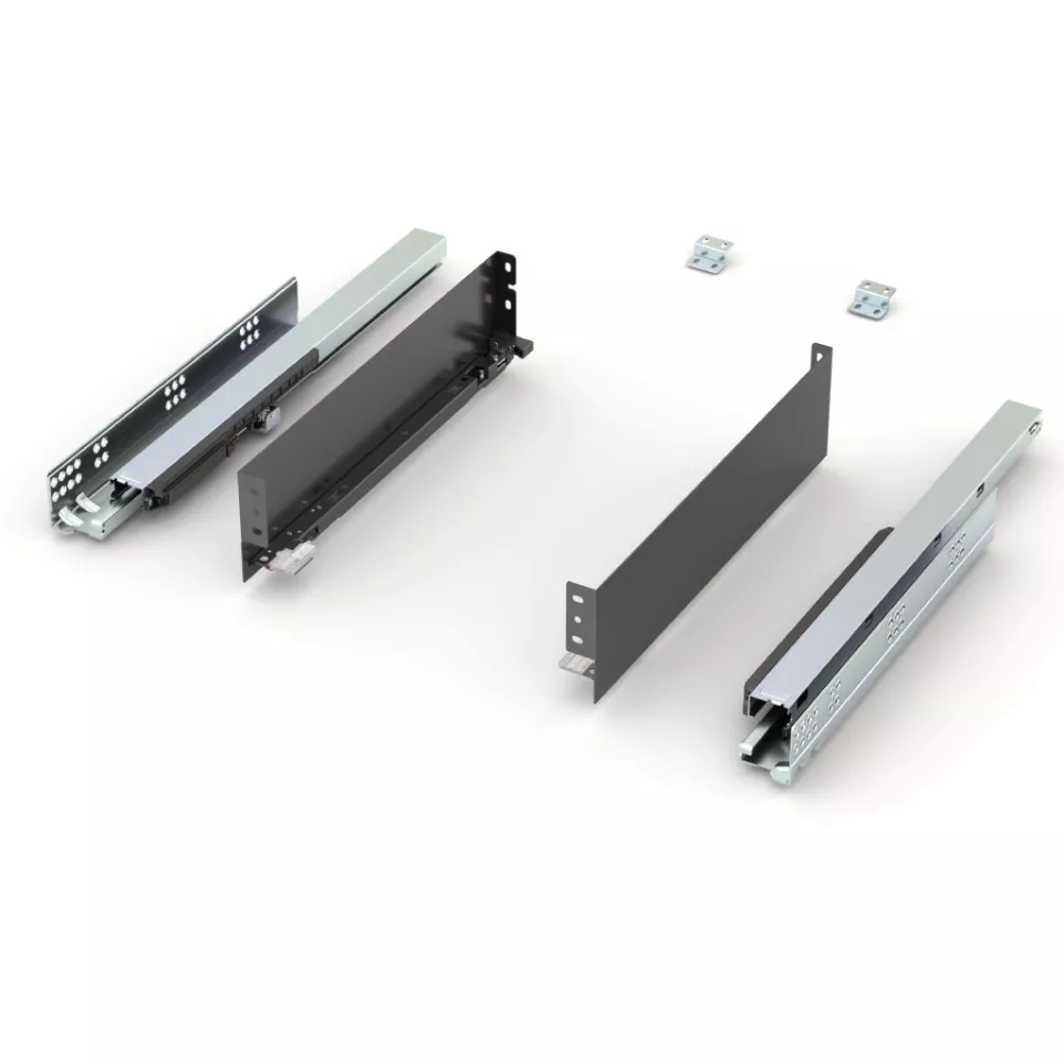 Anthracite Ultra Slim Drawer Side Kit...