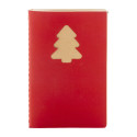 Jolbog rouge  Carnet de notes sapin 