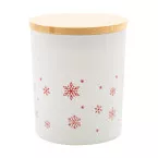 Jouluz white  Christmas candle, vanilla 