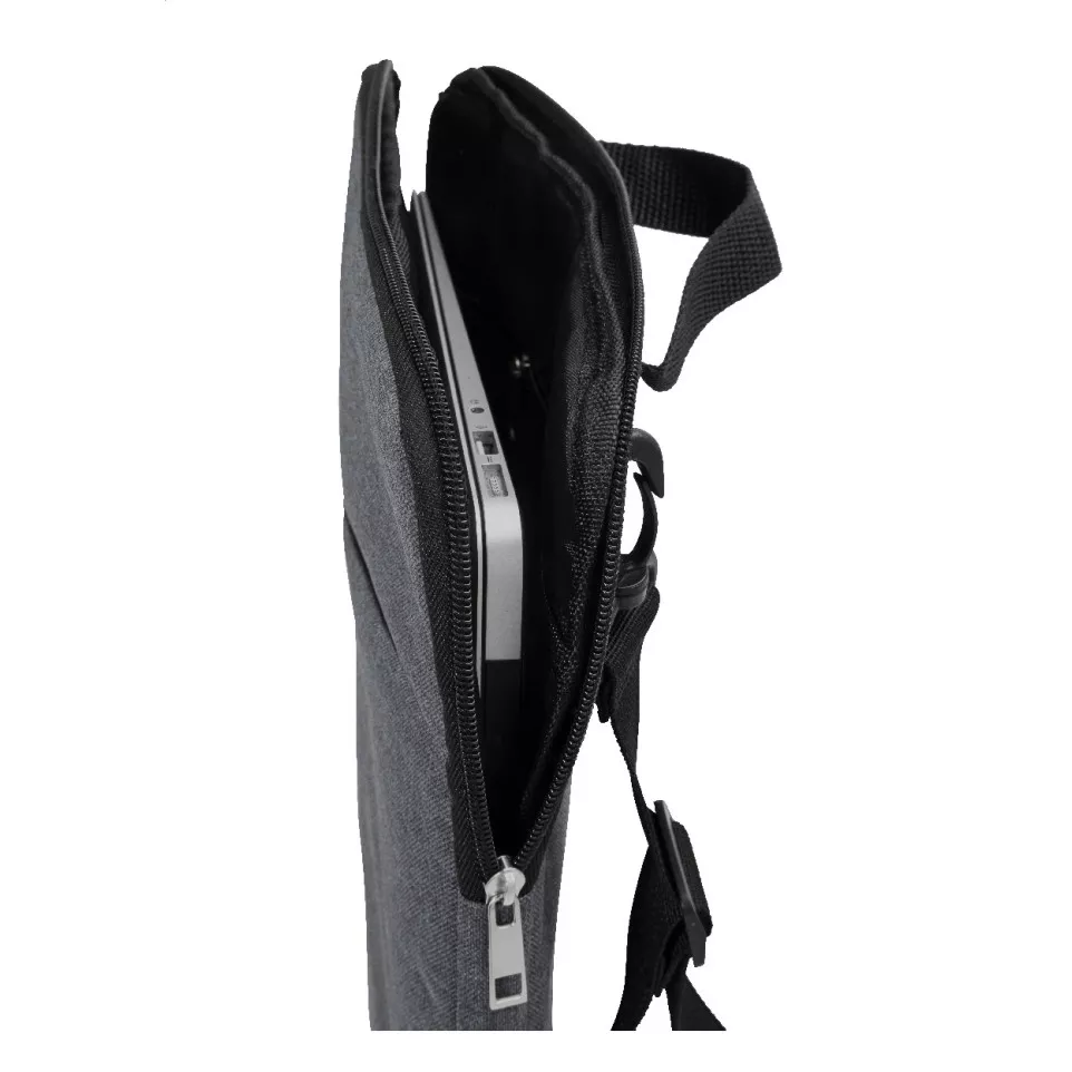 Waldok grijs  RPET schoudertas 