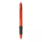 Quattro red  RABS 4-colour ballpoint pen 