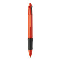 Quattro rouge  stylo bille 4 couleurs RABS 