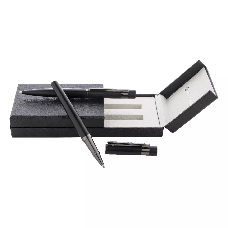 Atelier noir  parure de stylos 