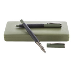 Macaye vert  parure de stylos 