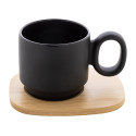 Kaguya black  ceramic mug 