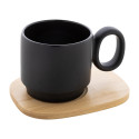 Kaguya black  ceramic mug 