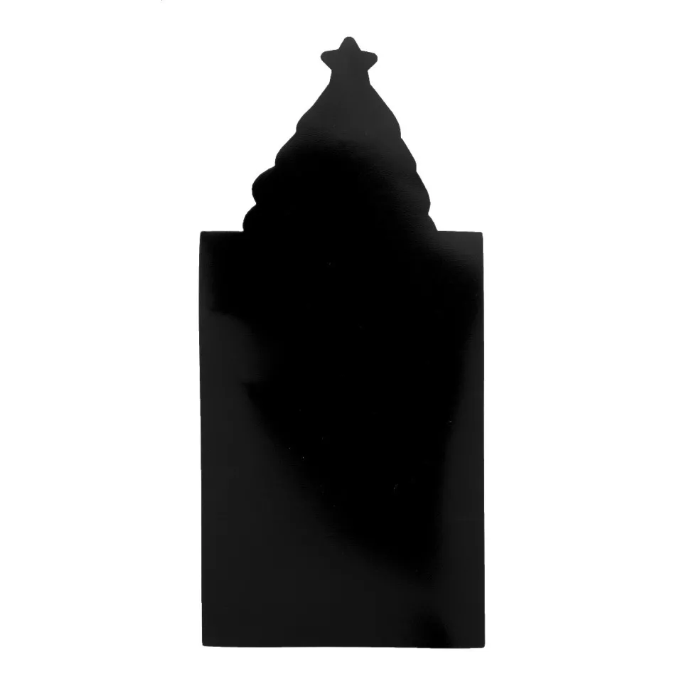 Julliste vert  Magnet bloc-notes sapin 