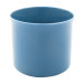 Woodstock Flat light blue  matte vintage mug 