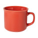 Woodstock Flat red  matte vintage mug 
