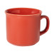 Woodstock Flat red  matte vintage mug 