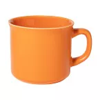 Woodstock Flat orange  Mug vintage mat 