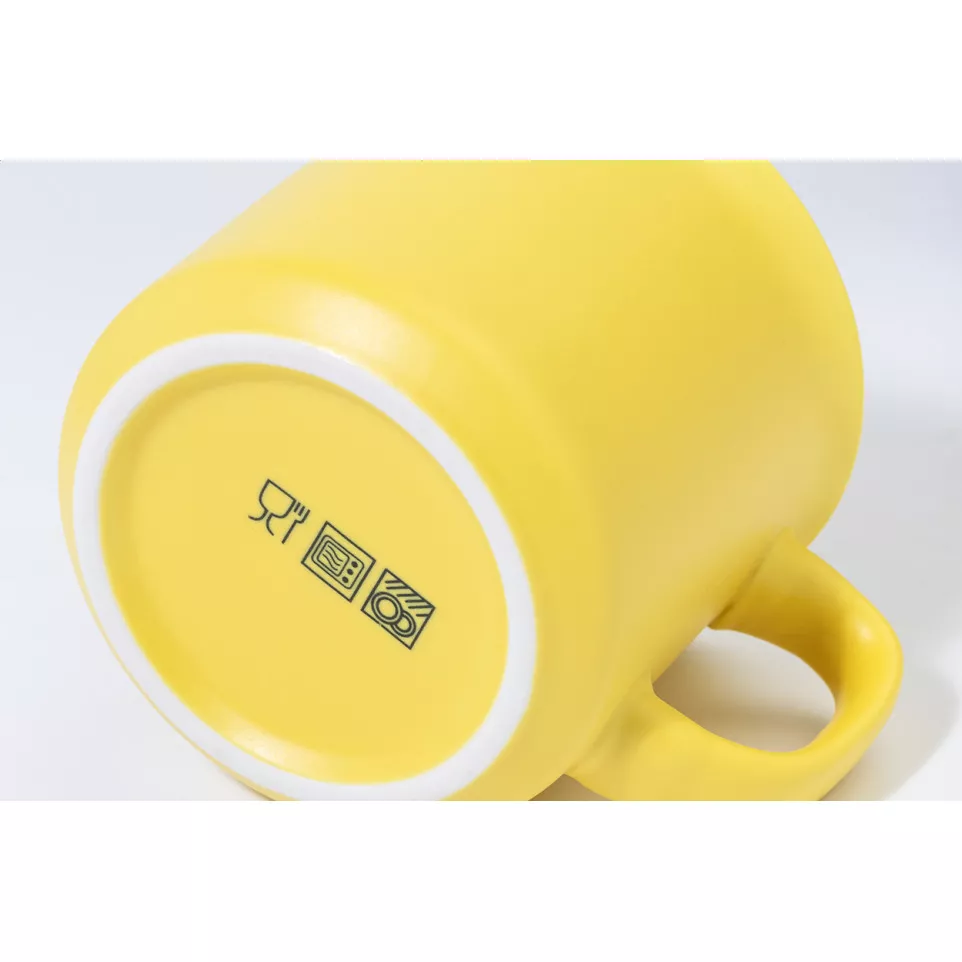Woodstock Flat jaune  Mug vintage mat 