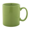 Kolomu lime green  coloured ceramic mug 