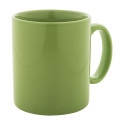 Kolomu lime green  coloured ceramic mug 