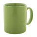 Kolomu lime green  coloured ceramic mug 