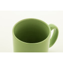 Kolomu lime green  coloured ceramic mug 