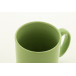Kolomu lime green  coloured ceramic mug 