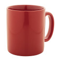 Kolomu red  coloured ceramic mug 
