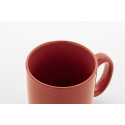 Kolomu red  coloured ceramic mug 