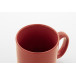 Kolomu red  coloured ceramic mug 
