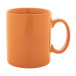 Kolomu orange  coloured ceramic mug 
