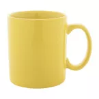 Kolomu yellow  coloured ceramic mug 