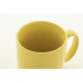 Kolomu yellow  coloured ceramic mug 
