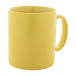 Kolomu yellow  coloured ceramic mug 