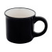Woodstock Mini black  mini vintage mug 