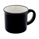 Woodstock Mini black  mini vintage mug 