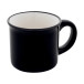 Woodstock Mini black  mini vintage mug 